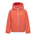 Soft Orange - Front - Trespass Childrens-Kids Belmoon Soft Shell Jacket