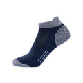 Navy-Blue - Side - Trespass Childrens-Kids Champ Sports Ankle Socks (Pack of 2)