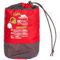 Red - Side - Trespass Childrens-Kids Qikpac Packaway Jacket