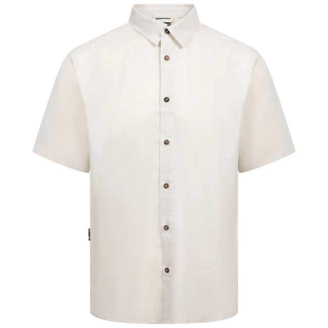 Soft Stone - Front - Trespass Mens Suntan Short-Sleeved Shirt