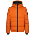 Burnt Orange - Front - Trespass Mens Sergei DLX Down Jacket