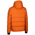 Burnt Orange - Back - Trespass Mens Sergei DLX Down Jacket
