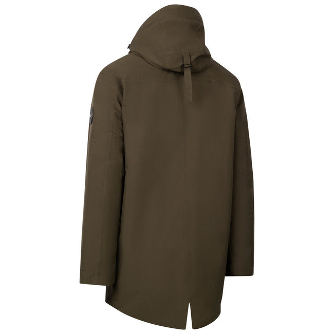 Dark Vine - Back - Trespass Mens Donahue DLX Padded Jacket