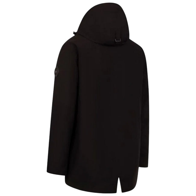 Black - Back - Trespass Mens Donahue DLX Padded Jacket