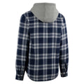 Navy - Back - Trespass Mens Randie Checked Shirt Jacket
