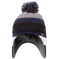 Navy - Front - Trespass Dapper Faux Fur Winter Hat
