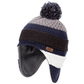 Navy - Back - Trespass Dapper Faux Fur Winter Hat