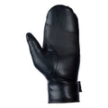 Black - Back - Trespass Womens-Ladies Fabiola Sherpa Lined Logo Mittens