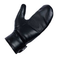 Black - Side - Trespass Womens-Ladies Fabiola Sherpa Lined Logo Mittens