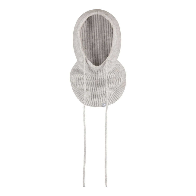 Heather Grey - Front - Trespass Womens-Ladies Miraan Logo Knitted Balaclava