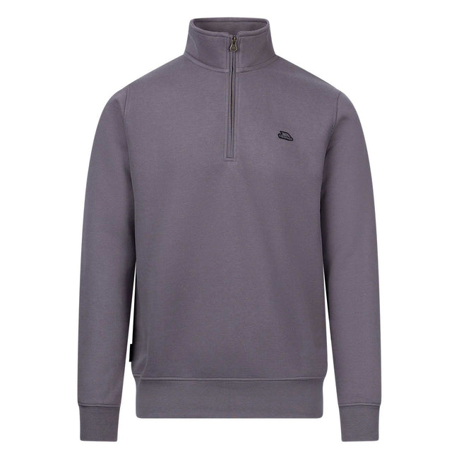 Mid Grey - Front - Trespass Mens Shannonton Sweatshirt