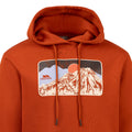 Burnt Orange - Lifestyle - Trespass Mens Norton Mountain Hoodie