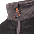 Mid Grey - Lifestyle - Trespass Mens Hanlonton Fleece AT200 Hybrid Jacket