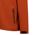 Burnt Orange - Side - Trespass Mens Durand DLX Soft Shell Jacket