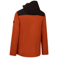 Burnt Orange - Back - Trespass Mens Durand DLX Soft Shell Jacket