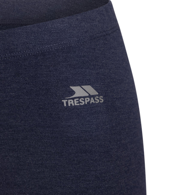 Bluestone - Side - Trespass Womens-Ladies Astraia Supersoft Base Layer Bottoms