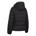 Black - Back - Trespass Womens-Ladies Rollins Hooded Jacket