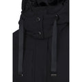 Black - Side - Trespass Womens-Ladies Colter Waterproof Jacket