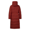 Burnt Sienna - Back - Trespass Womens-Ladies Colter Waterproof Jacket