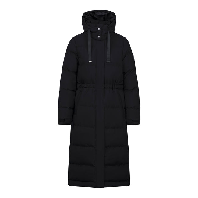 Black - Front - Trespass Womens-Ladies Colter Waterproof Jacket