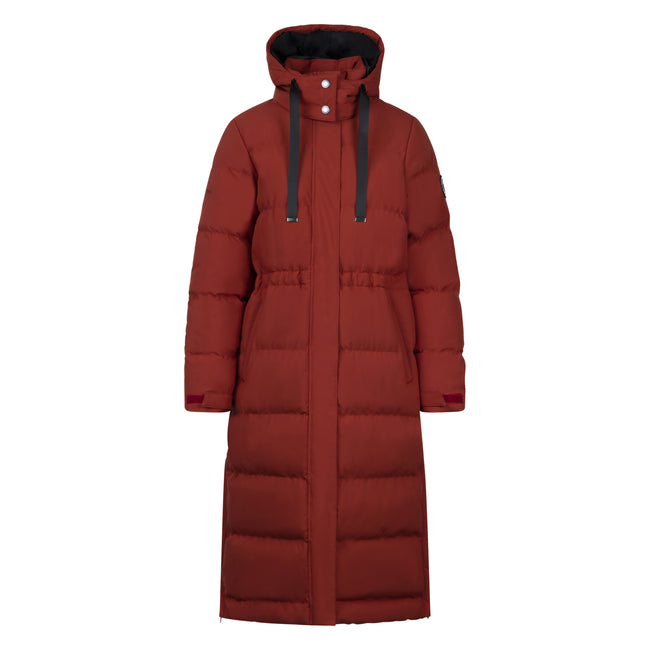 Burnt Sienna - Front - Trespass Womens-Ladies Colter Waterproof Jacket