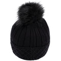 Black - Side - Trespass Womens-Ladies Sherbet Beanie