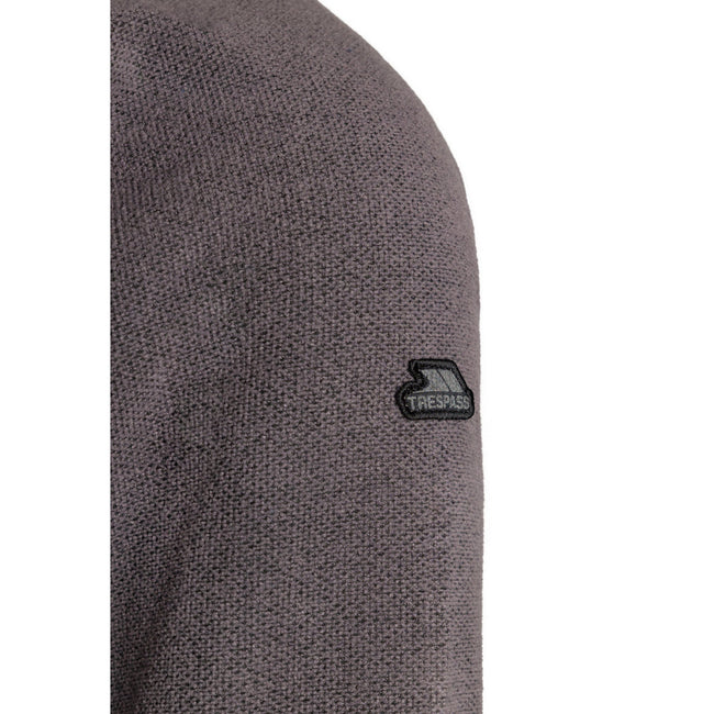 Mid Grey - Lifestyle - Trespass Mens Wetherill Fleece Top
