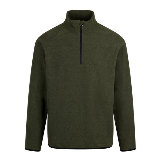 Dark Vine - Front - Trespass Mens Wetherill Fleece Top