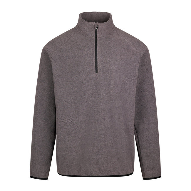 Mid Grey - Front - Trespass Mens Wetherill Fleece Top