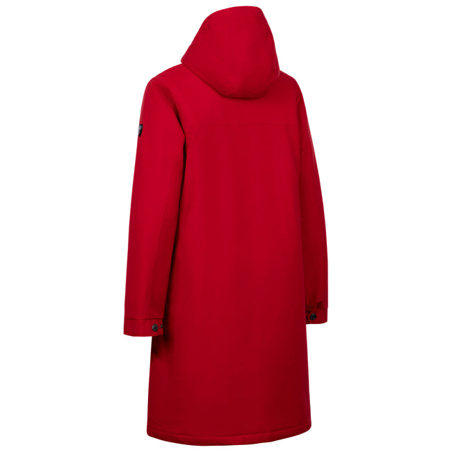 Red - Back - Trespass Womens-Ladies Claudel Waterproof Jacket