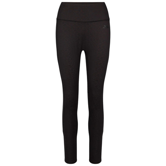 Black - Front - Trespass Womens-Ladies Kanika Active Leggings
