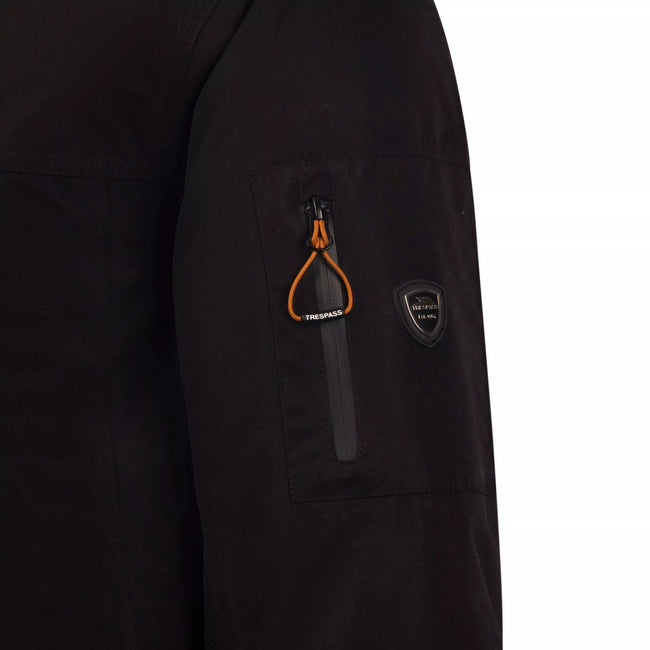 Black - Side - Trespass Mens Kirkbost Jacket