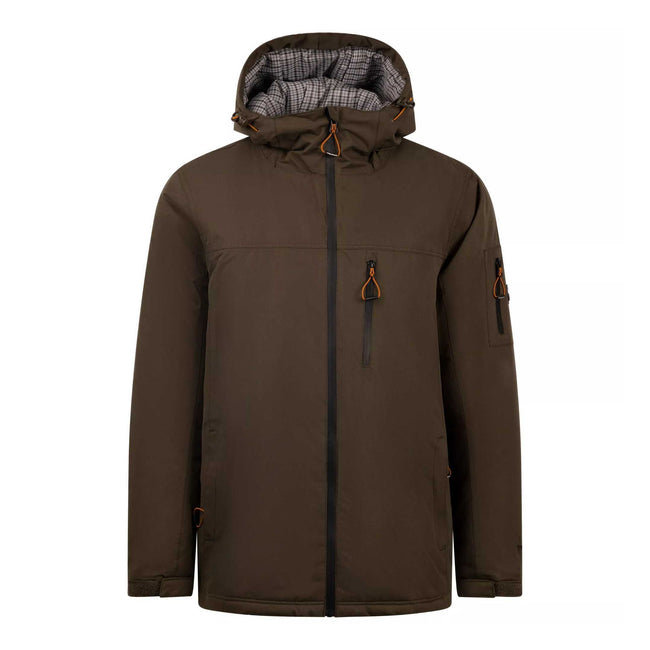 Dark Vine - Front - Trespass Mens Kirkbost Jacket