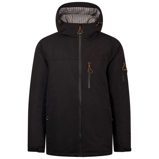 Black - Front - Trespass Mens Kirkbost Jacket