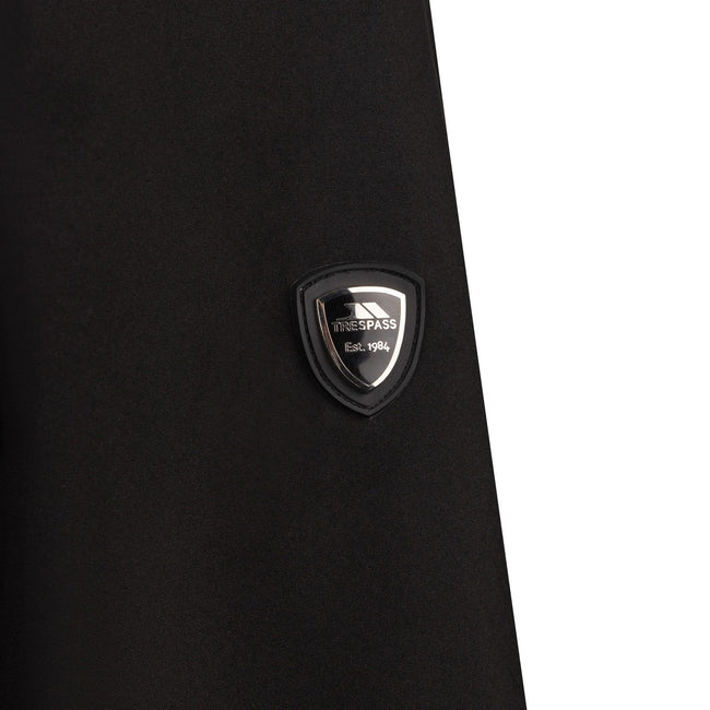 Black - Pack Shot - Trespass Womens-Ladies Sine Soft Shell Jacket