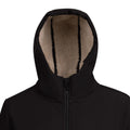 Black - Close up - Trespass Womens-Ladies Sine Soft Shell Jacket
