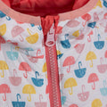 Soft Orange - Close up - Trespass Childrens-Kids Dessie Reversible Padded Jacket