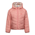 Mid Rose - Front - Trespass Childrens-Kids Dessie Reversible Padded Jacket