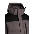Mid Grey - Side - Trespass Mens Ahmor Padded Jacket