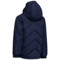 Navy - Back - Trespass Boys Ryssa Logo Jacket