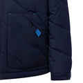 Navy - Side - Trespass Boys Ryssa Logo Jacket