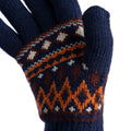 Navy - Side - Trespass Unisex Adult Shawny Gloves