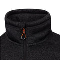 Black Marl - Side - Trespass Mens Bramall Fleece Jacket