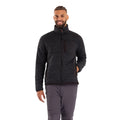 Black Marl - Lifestyle - Trespass Mens Bramall Fleece Jacket