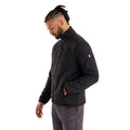 Black Marl - Close up - Trespass Mens Bramall Fleece Jacket