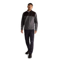 Carbon - Close up - Trespass Mens Curtiston AT100 Fleece Top