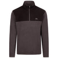 Dark Grey - Front - Trespass Mens Curtiston AT100 Fleece Top