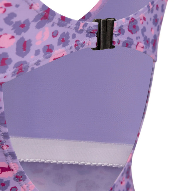 Multicoloured - Side - Trespass Womens-Ladies Helena Jasmine One Piece Swimsuit