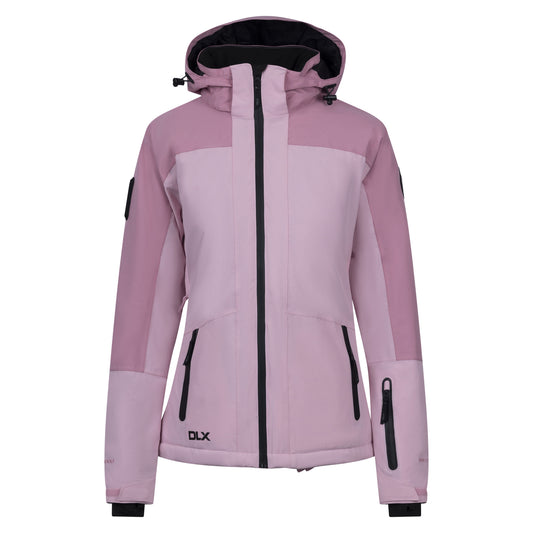 Carnation - Front - Trespass Womens-Ladies Erika DLX Ski Jacket