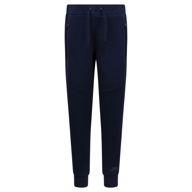 Navy - Front - Trespass Boys Assynt Jogging Bottoms